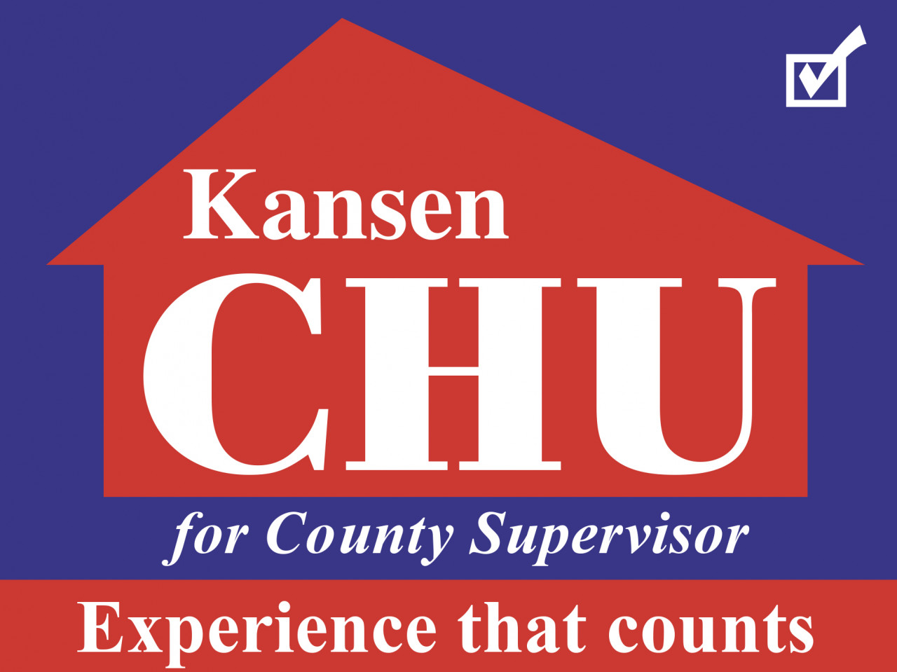 Kansen Chu for County Supervisor 2020